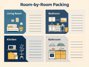 Room-by-Room Packing Planner