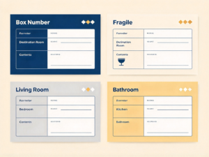 Moving Box Label Template